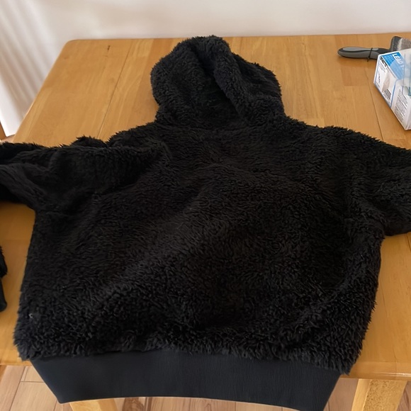 Lululemon scuba oversized half zip hoodie PLUSH FLEECE BLACK - Picture 9 of 9